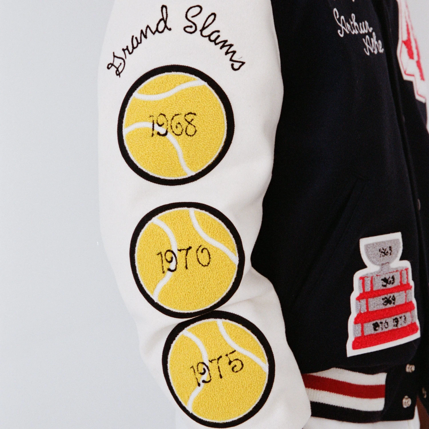 Arthur Ashe X UNINTERRUPTED Varsity Jacket 19 Arthur Ashe X UNINTERRUPTED Varsity Jacket - Image 17