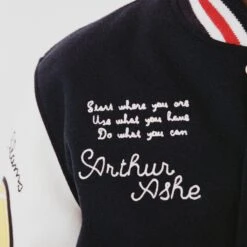 Arthur Ashe X UNINTERRUPTED Varsity Jacket 36 Arthur Ashe X UNINTERRUPTED Varsity Jacket -Clothing Store 000059090031