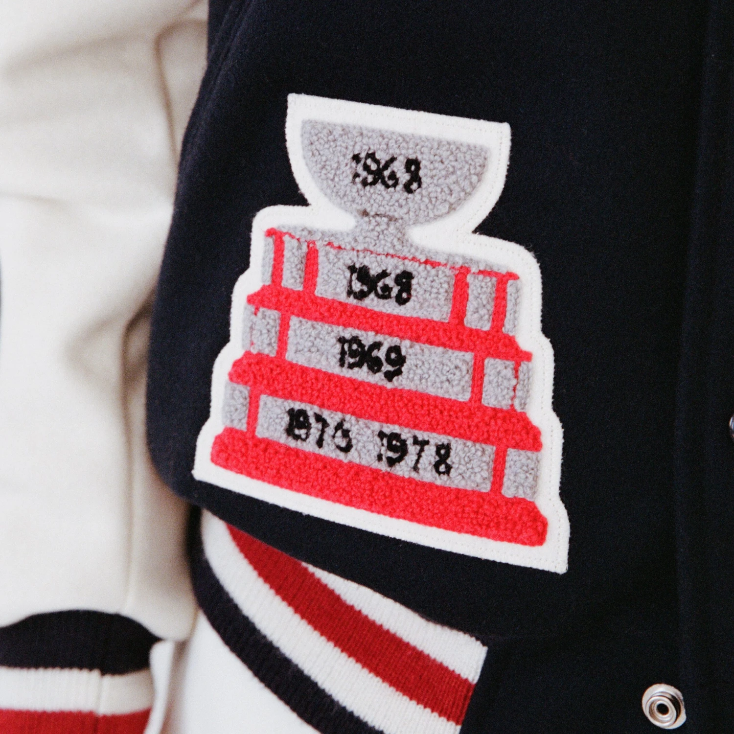 Arthur Ashe X UNINTERRUPTED Varsity Jacket 18 Arthur Ashe X UNINTERRUPTED Varsity Jacket - Image 16