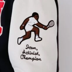 Arthur Ashe X UNINTERRUPTED Varsity Jacket 41 Arthur Ashe X UNINTERRUPTED Varsity Jacket -Clothing Store 000059090035