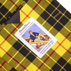 Men's MacLeod Tartan Jacket -Clothing Store 09 SEP RB BLAZER YELLOW D2