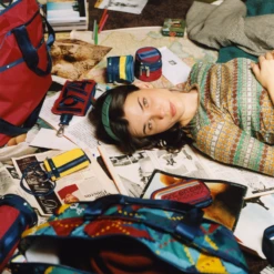 AEC Stripe Small Cosmetic -Clothing Store 10copy