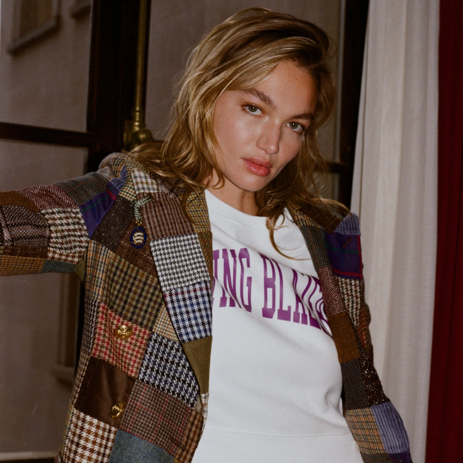 Women's Patchwork Tweed Diana Jacket (PREORDER) 7 Women's Patchwork Tweed Diana Jacket (PREORDER) - Image 5