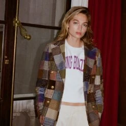 Women's Patchwork Tweed Diana Jacket (PREORDER) 13 Women's Patchwork Tweed Diana Jacket (PREORDER) -Clothing Store 231108231108120034 93c9c5fb 504b 4cea 898a ba8de37b218e