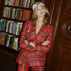 Women's Royal Stewart Tartan Diana Jacket -Clothing Store 231108231108200016