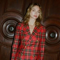 Women's Royal Stewart Tartan Diana Jacket -Clothing Store 231108231108200028