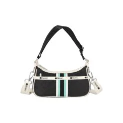 AEC Striped Shoulder Bag -Clothing Store 3883 E595 front