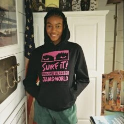 Rowing Blazers X Jams World "Surf It!" Hoodie -Clothing Store 77710187 83187