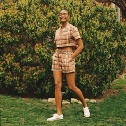 Women's Indian Madras Shorts -Clothing Store 7 0fe3f982 67c8 4fb9 848a dbb0e9746ee0