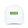 Ashe Sport Logo Cap -Clothing Store AA HAT WHITE FRONT