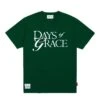 Arthur Ashe Days Of Grace Tee -Clothing Store AA TEE GREEN FRONT