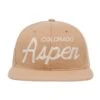 Aspen Cashmere Snapback Hat 1 Aspen Cashmere Snapback Hat -Clothing Store Aspen 112 CSM029 CO001 CL Front Recovered