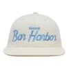 Bar Harbor Snapback Hat -Clothing Store BarHarbor 100 MWL001 ME001 WH Front