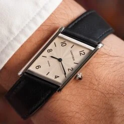 Cartier “Tank Asymètrique” Limited Edition Reference 2488 In Platinum
