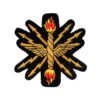 Heraldic Thunderbolt Patch 1 Heraldic Thunderbolt Patch -Clothing Store Heraldicthunderbolt