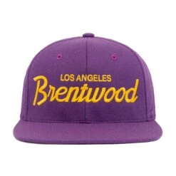 Brentwood Lakers Snapback Hat