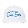Out East Snapback Hat -Clothing Store HoodHats 5 21 0004 Hamptons 100 PCT001 NY064 WH Front