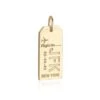 New York JFK Luggage Tag Charm