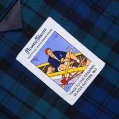 Men's Blackwatch Madras Cotton Jacket -Clothing Store RB BLAZER BLACKWATCH D2