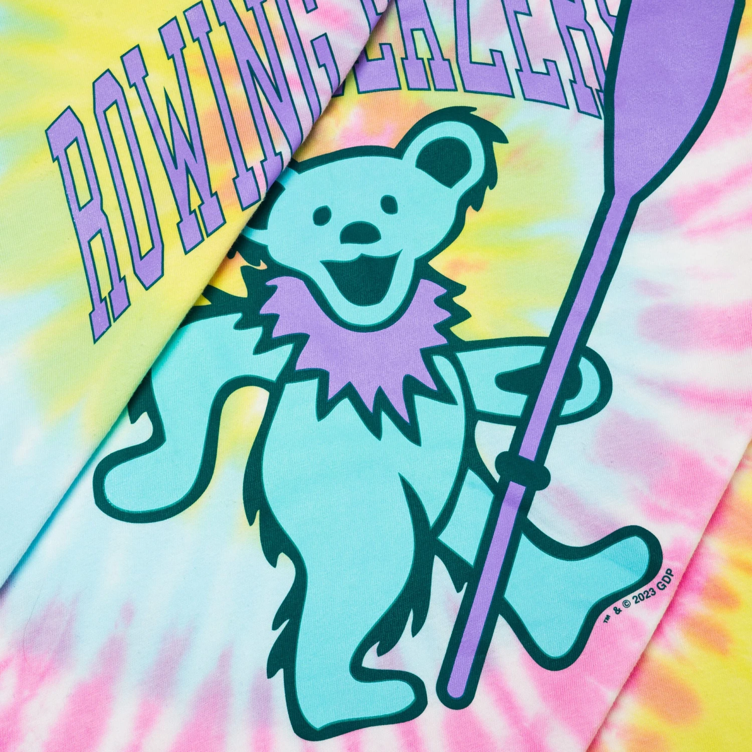 Rowing Blazers X Grateful Dead Collegiate Tee 4 Rowing Blazers X Grateful Dead Collegiate Tee - Image 2