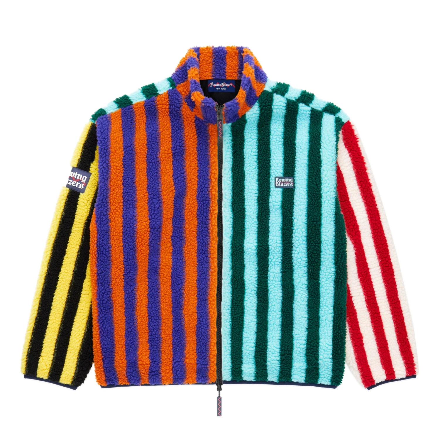 Mixed Stripe Sherpa Fleece 3 Mixed Stripe Sherpa Fleece