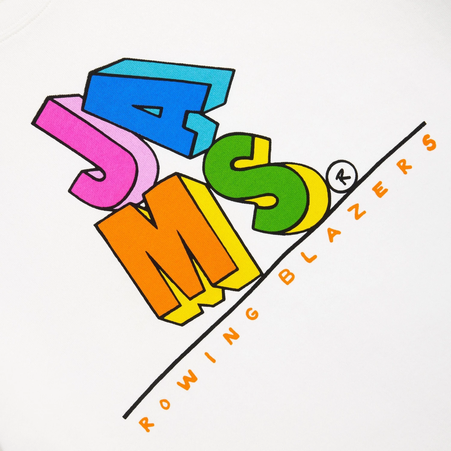 Rowing Blazers X Jams World '90s Crewneck 4 Rowing Blazers X Jams World '90s Crewneck - Image 2