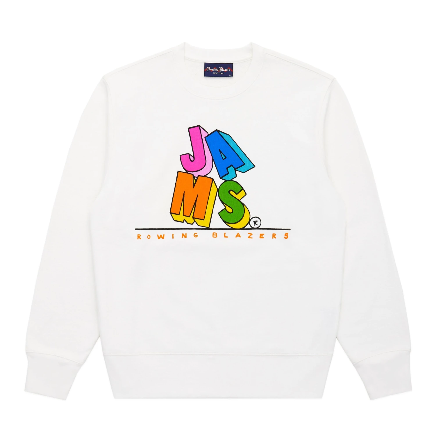 Rowing Blazers X Jams World '90s Crewneck 3 Rowing Blazers X Jams World '90s Crewneck