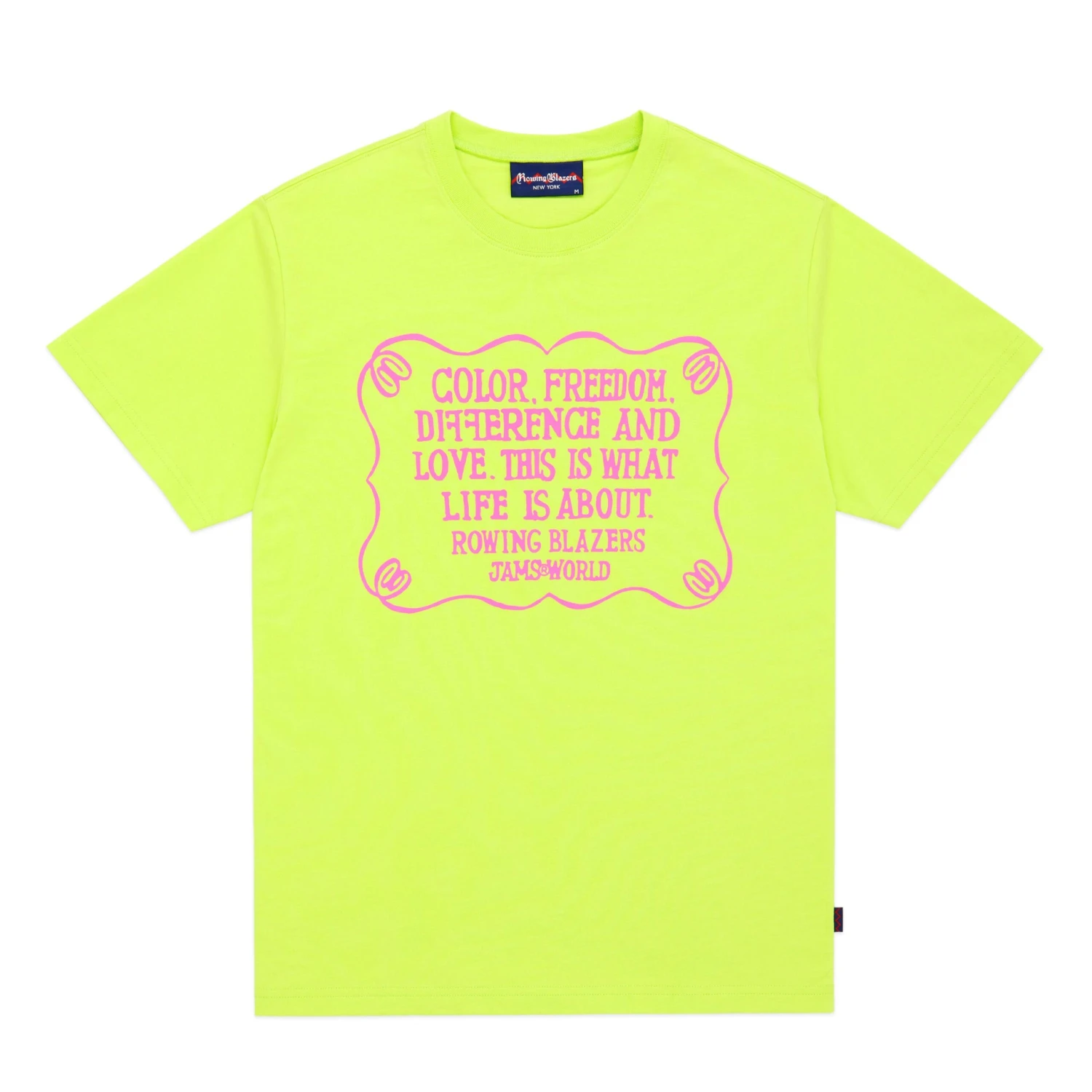 Rowing Blazers X Jams World Manifesto Tee 3 Rowing Blazers X Jams World Manifesto Tee