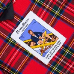 Men's Royal Stewart Tartan Jacket -Clothing Store RB M BLAZER ROYALSTUART RED D1