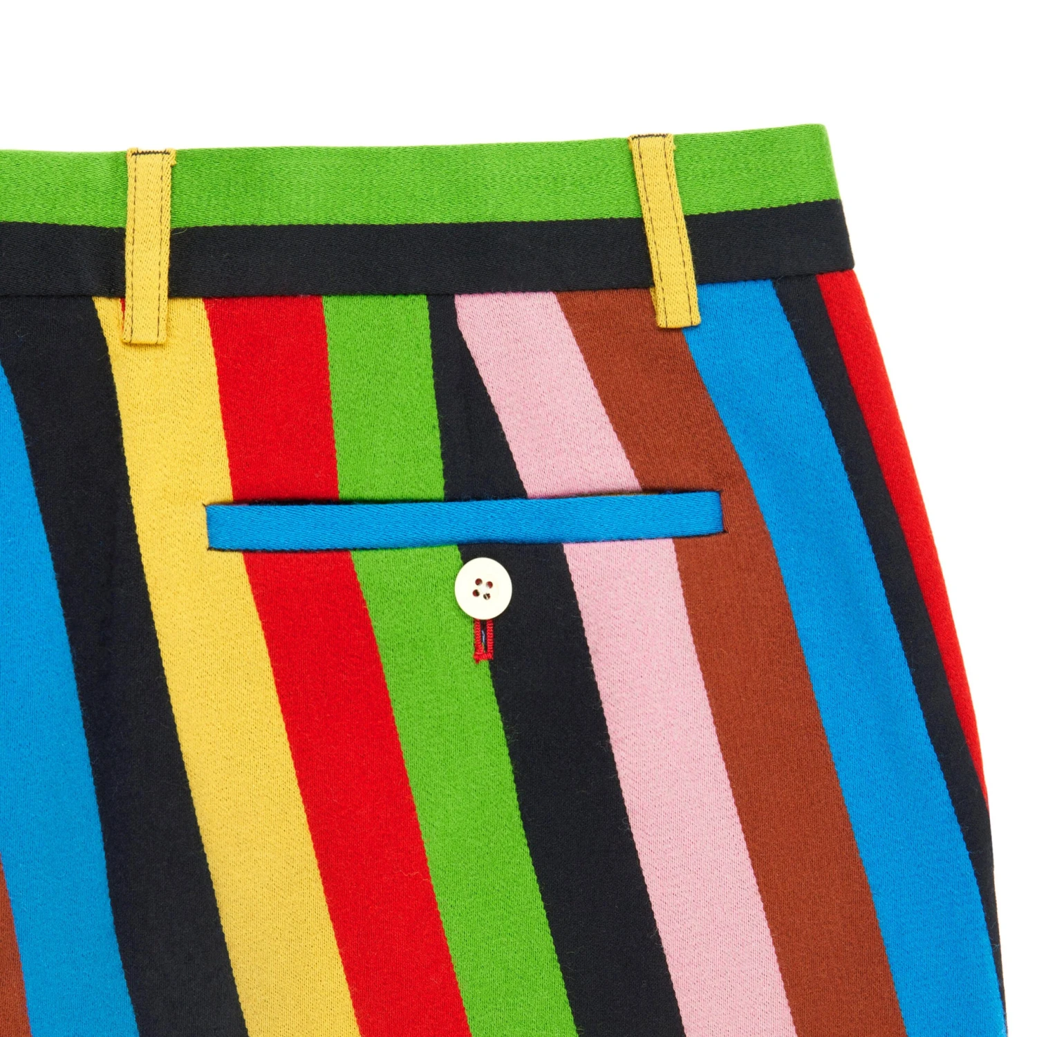 Men's Croquet Stripe Standard Fit Trousers 5 Men's Croquet Stripe Standard Fit Trousers - Image 3