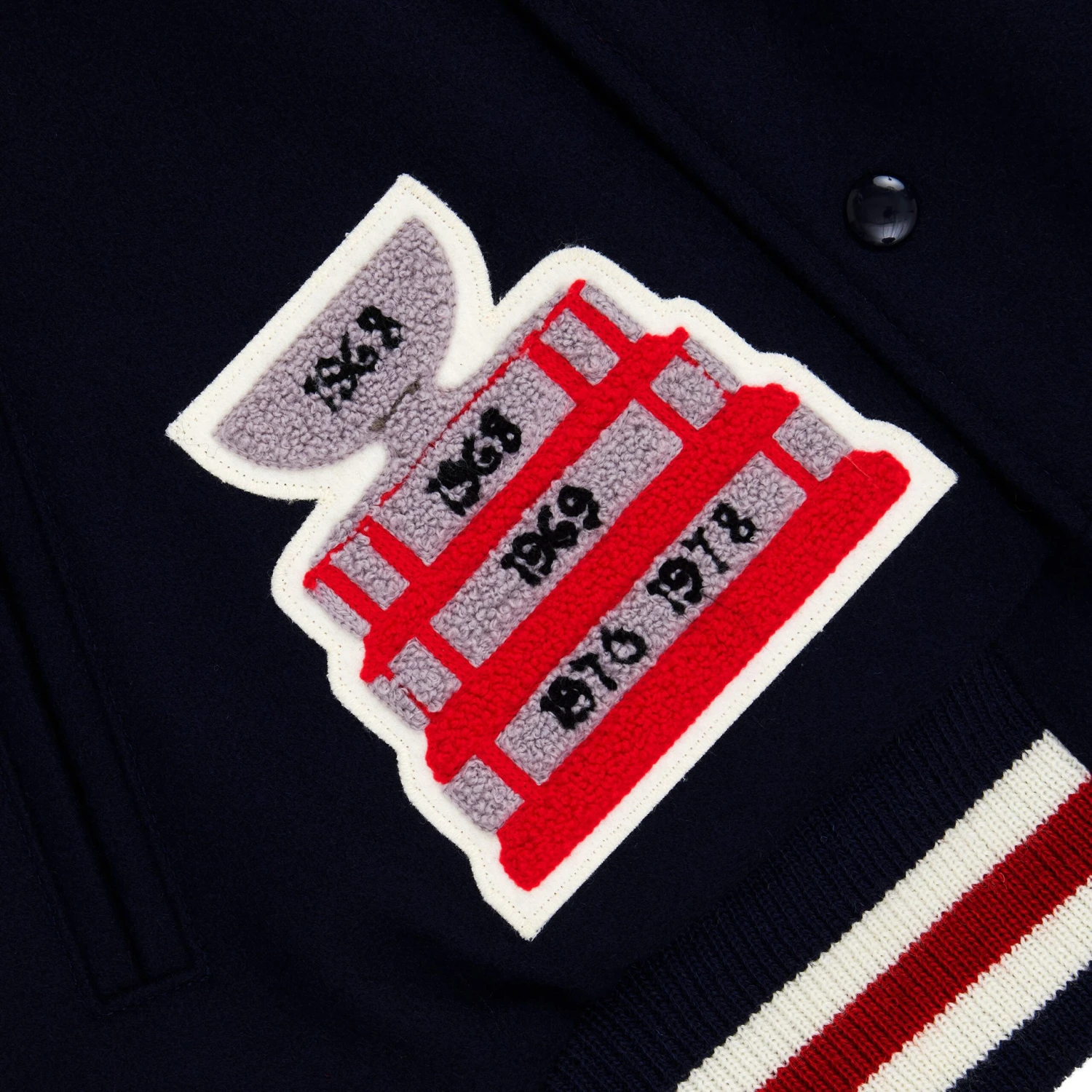 Arthur Ashe X UNINTERRUPTED Varsity Jacket 6 Arthur Ashe X UNINTERRUPTED Varsity Jacket - Image 4