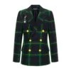Women's Gordon Modern Tartan Diana Jacket -Clothing Store RB W BLAZER GORDONMODERN GREEN PLAID