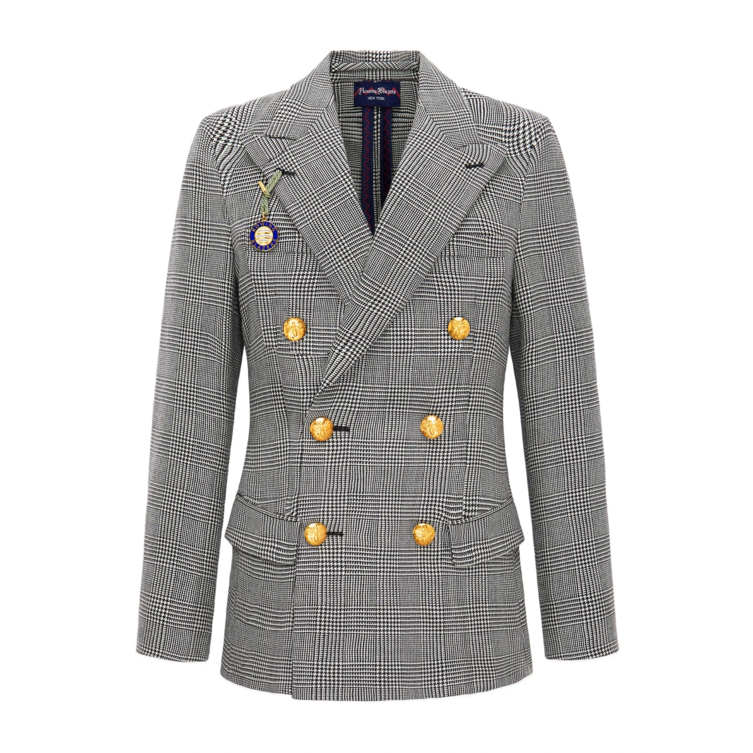 Women's Prince Of Wales Tartan Diana Jacket 3 Women's Prince Of Wales Tartan Diana Jacket