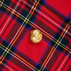 Women's Royal Stewart Tartan Diana Jacket -Clothing Store RB W BLAZER ROYALSTUART RED D3