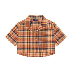 Women's Indian Madras Camp Shirt