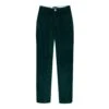 Women's Corduroy Trousers 2 Women's Corduroy Trousers -Clothing Store RB W TROUSERS CORDUROY GREEN FRONT