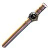 Watch Strap In Croquet Stripe -Clothing Store RB WATCH STRAP CROQUET