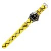 Watch Strap In Yellow And Black Zig-Zag -Clothing Store RB WATCH STRAP ZIGZAG YELLOW