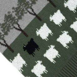 Warm & Wonderful Scenic Sheep Vest -Clothing Store RB WW VEST SCENIC MULTI D