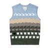Warm & Wonderful Scenic Sheep Vest -Clothing Store RB WW VEST SCENIC MULTI FRONT v6