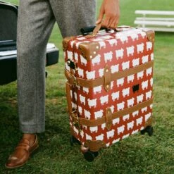 Warm & Wonderful X Globe-Trotter Carry-On -Clothing Store RB CarryOn 2