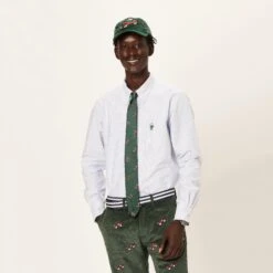 Babar Green Corduroy Car Cap -Clothing Store RowingBlazersxBabar Hat Green Web6 53bde6f1 3800 4b1a 8576 936f0c80bac8