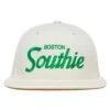 Southie Snapback Hat 1 Southie Snapback Hat -Clothing Store Southie 100 MWL001 MA003 WH Front