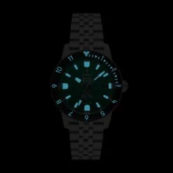Zodiac X Rowing Blazers For Harry's Bar Super Sea Wolf -Clothing Store ZODIAC WATCH GREEN 4