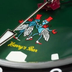 Zodiac X Rowing Blazers For Harry's Bar Super Sea Wolf -Clothing Store ZODIAC WATCH GREEN D5