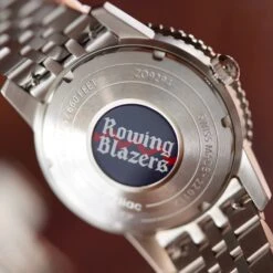 Zodiac X Rowing Blazers For Harry's Bar Super Sea Wolf -Clothing Store ZODIAC WATCH GREEN ONWRIST 2