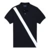 Harriman Satin-Stripe Polo Shirt