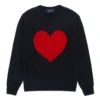 Gyles & George Unisex Heart Sweater