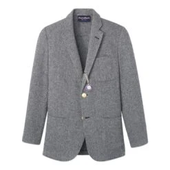 Men's Herringbone Blazer -Clothing Store color black 1 1cdacc50 c1fd 4ec5 a845 8187e302f233