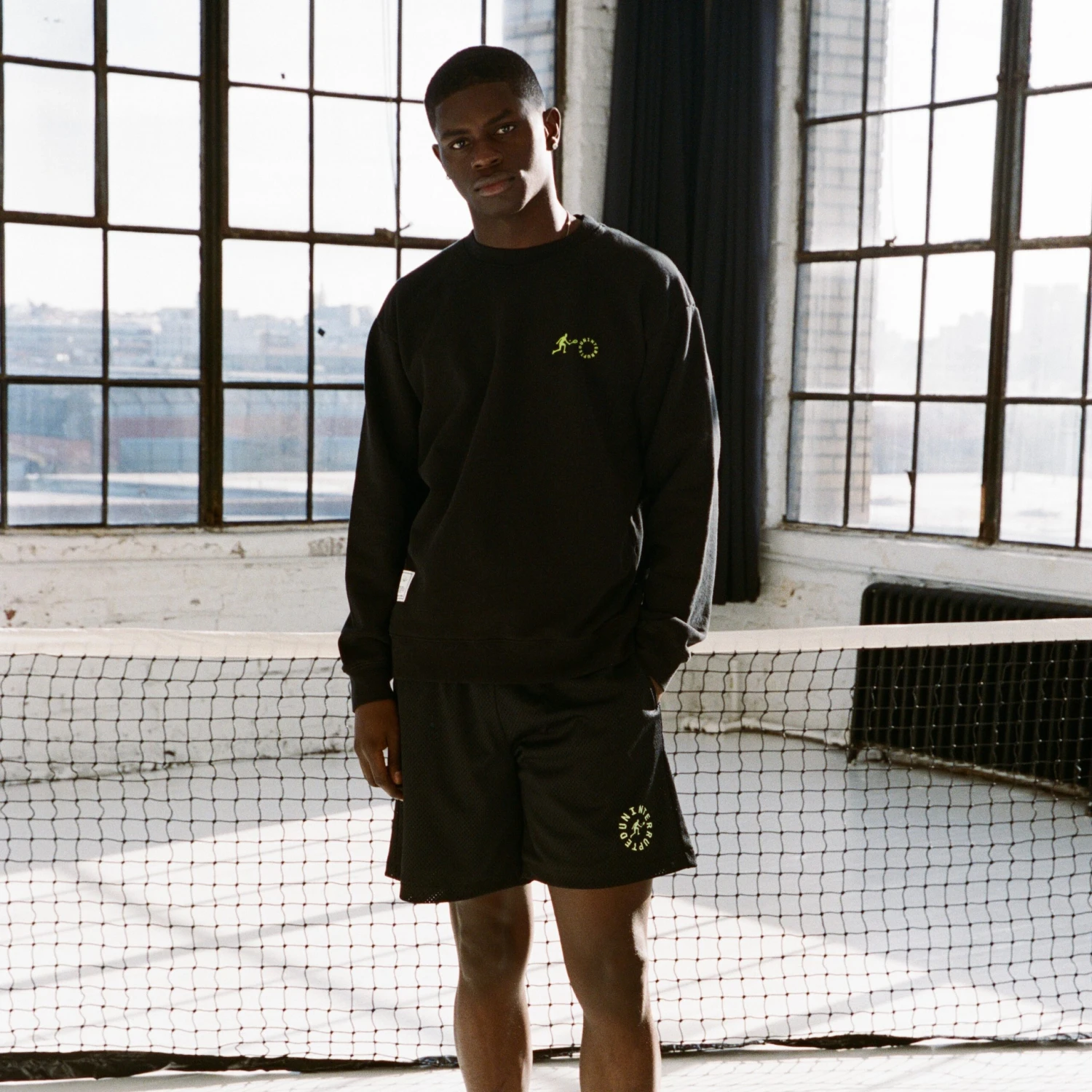 Arthur Ashe X UNINTERRUPTED Mesh Gym Shorts 6 Arthur Ashe X UNINTERRUPTED Mesh Gym Shorts - Image 4